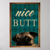 Nice Hintern - Wohngestaltung Mauer Kunst