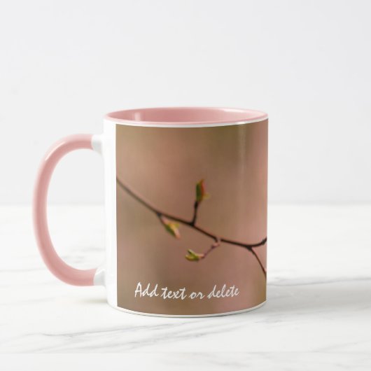 Nice japanische Apricot-Blume Tasse (Links)