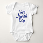 Nice Jewish Bodysuit Baby Strampler (Vorderseite)