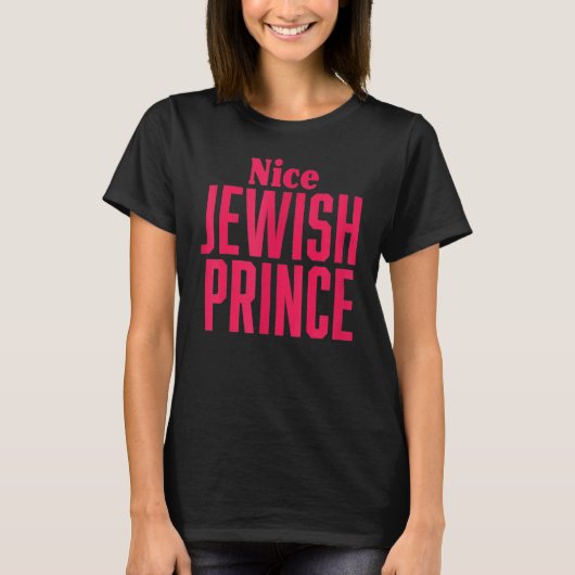 Nice jüdischer Prinz Happy Hanukkah Prince T-Shirt (Vorderseite)
