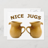 Nice Jugs Postcard Postkarte (Vorne/Hinten)