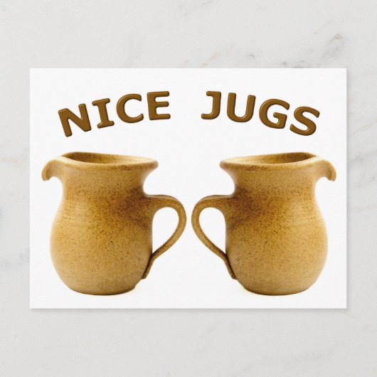 Nice Jugs Postcard Postkarte (Vorderseite)