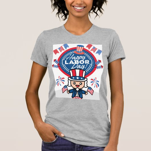 Nice labour design  T-Shirt (Vorderseite)