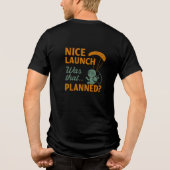 Nice Launch Tri-Blend Shirt (Rückseite)