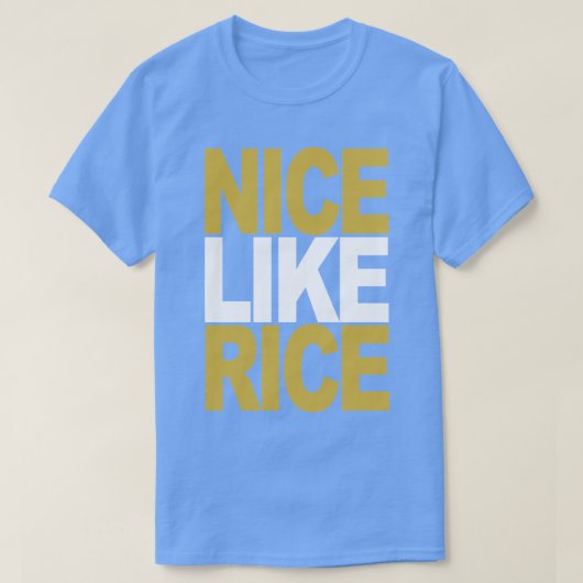 Nice like Rice T-Shirt (Design vorne)