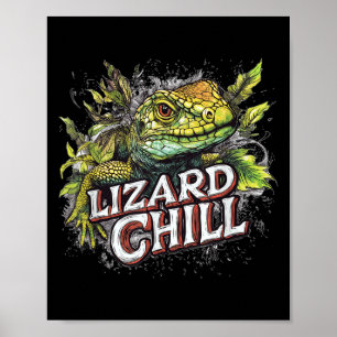 Nice Lizard Kostüm für Kinder und Mädchen Poster