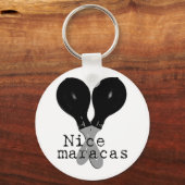 Nice Maracas Schlüsselanhänger (Vorderseite)
