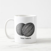 NICE MELONS -.png Kaffeetasse (Links)
