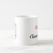 Nice mit einem Hauch von Naughty Personalisiert Kaffeetasse (Mittel)