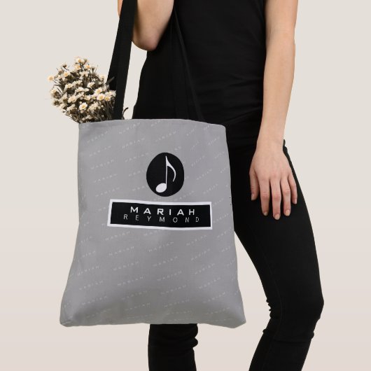 Nice Modern Black-all-over Music Tasche (Von Nahem)