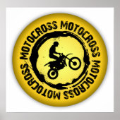 Nice Motocross Siegel 1 Poster (Vorne)