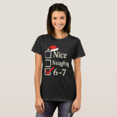 Nice Naughty 67 Christmas Brain Rot T-Shirt (Vorne ganz)