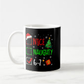 Nice Naughty 67 Christmas Costume 67 Meme Men Wome Kaffeetasse (Links)
