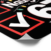 Nice Naughty 67 Christmas Costume 67 Meme Men Wome Poster (Ecke)