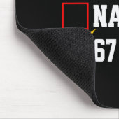 Nice Naughty 67 Christmas Six Seven Xmas Costume M Mousepad (Ecke)