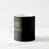 Nice Naughty 6 7 Meme 67 Christmas Six Seven Boys Kaffeetasse (Vorderseite Links)