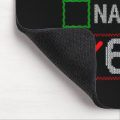 Nice Naughty 6 7 Meme 67 Christmas Six Seven Sweat Mousepad (Ecke)