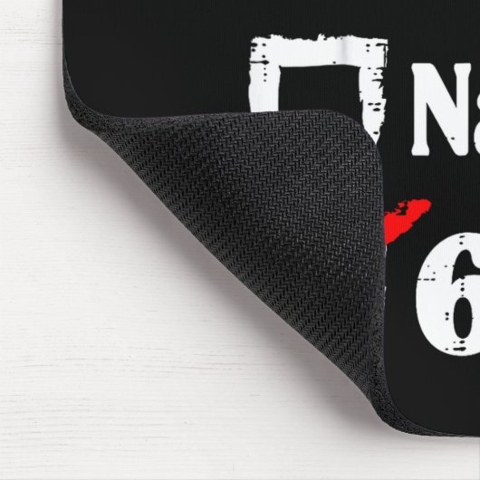 Nice Naughty 6 7 Meme Funny Christmas Six Seven Xm Mousepad (Ecke)