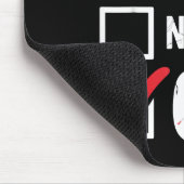 Nice Naughty 6 7 Meme Funny Christmas Six Seven Xm Mousepad (Ecke)