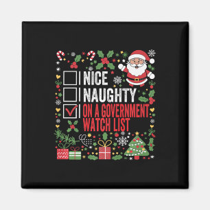 Nice Naughty auf der Webseite der Regierung: Funny Magnet
