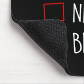 Nice Naughty Bruh Christmas Family Matching  Mousepad (Ecke)