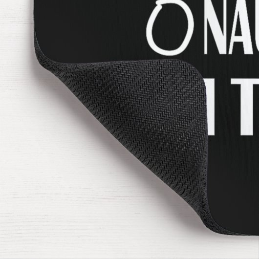 Nice Naughty Christmas Shirt I Tried Made Funny Xm Mousepad (Ecke)