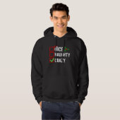 Nice Naughty Crazy Funny Weihnachtsfeiertag Hoodie (Vorne ganz)