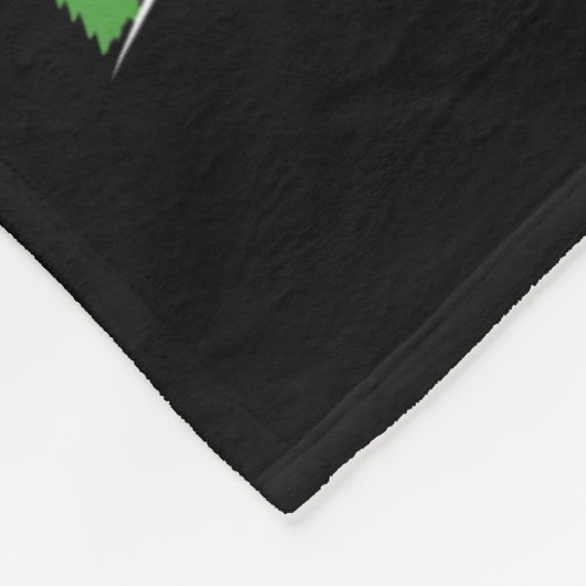 Nice Naughty Crazy Redneck Weihnachten Matching Sa Fleecedecke (Ecke)