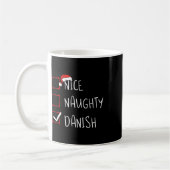 Nice Naughty Danish Christmas Denmark Heritage Roo Kaffeetasse (Links)