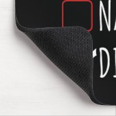 Nice Naughty Dirty Funny Christmas Dirty Martini Mousepad (Ecke)