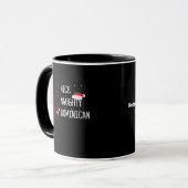Nice Naughty Dominican Christmas List  Tasse (Vorderseite Links)
