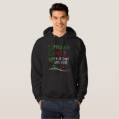 Nice Naughty EIN VERSUCH WURDE Weihnachten Weihnac Hoodie (Vorne ganz)