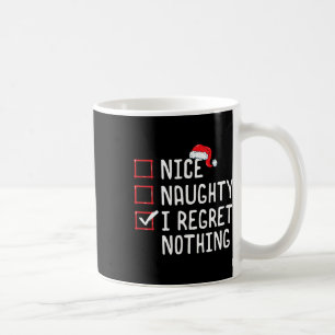 Nice Naughty I Bedret Nothing Christmas List Kaffeetasse