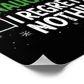 Nice Naughty I Bedret Nothing Guilty Christmas Lis Poster (Ecke)