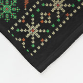 Nice Naughty I Bedret Nothing Ugly Sweater Christm Fleecedecke (Ecke)