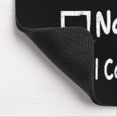 Nice Naughty I Can Explain Funny Christmas List Fa Mousepad (Ecke)