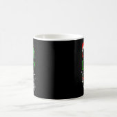 Nice Naughty I Regret Nothing Christmas List Santa Kaffeetasse (Mittel)