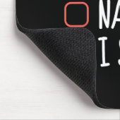 Nice Naughty I Slayay Funny Christmas List Santa C Mousepad (Ecke)