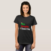 Nice Naughty I Swear I Tried Funny Christmas  T-Shirt (Vorne ganz)