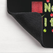 Nice Naughty I Tried Funny Christmas Family Matchi Mousepad (Ecke)