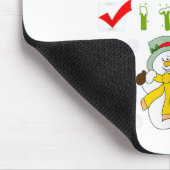 Nice Naughty I Tried Merry Christmas Shirt_1  Mousepad (Ecke)