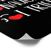 Nice Naughty I Tried Poster (Ecke)