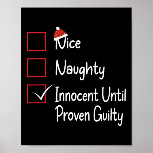 Nice naughty Innocent bis Proven Guilty 1 Poster (Vorne)