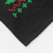 Nice Naughty Innocent bis Proven Guilty Christma Fleecedecke (Ecke)