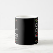 Nice Naughty Innocent bis Proven Guilty Christma Kaffeetasse (Mittel)