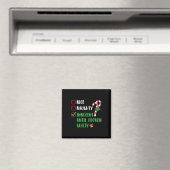 Nice Naughty Innocent bis Proven Guilty Christma Magnet (In Situ (Geschirrspüler))