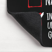 Nice Naughty Innocent bis Proven Guilty Christma Mousepad (Ecke)