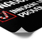 Nice Naughty Innocent bis Proven Guilty Christma Poster (Ecke)
