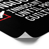 Nice Naughty Innocent bis Proven Guilty Christma Poster (Ecke)