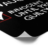 Nice Naughty Innocent bis Proven Guilty Christma Poster (Ecke)